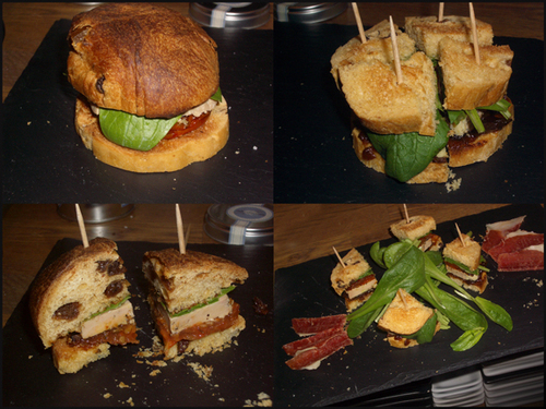 Hamburgers de foie-gras